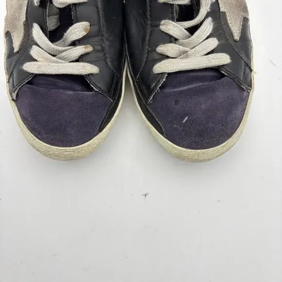 Golden Goose GDBB Super Star Sneakers Leather Suede Mens Shoes 41 US 8
